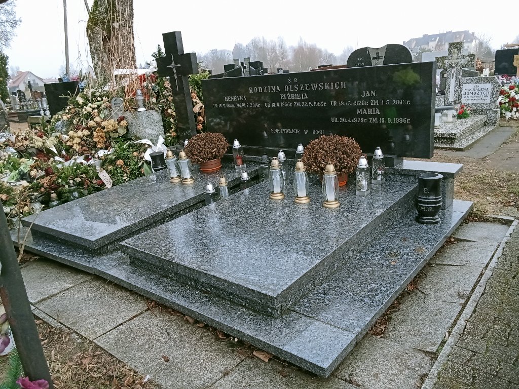 Grób Elżbieta Olszewska
