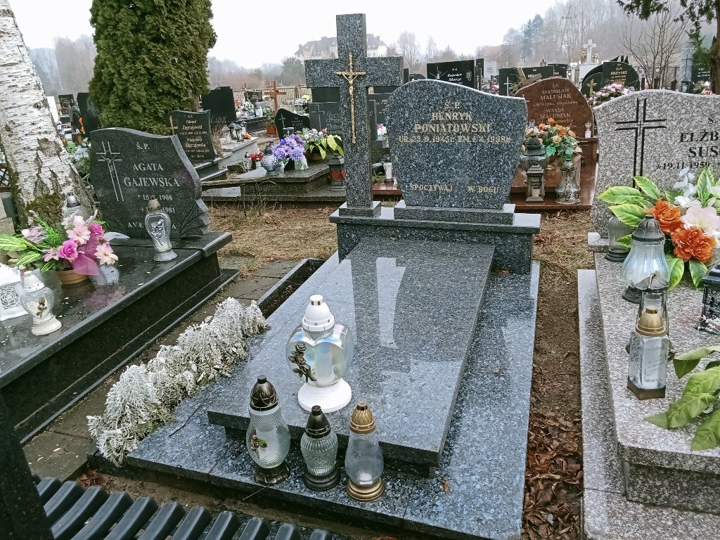 Grób Henryk Poniatowski