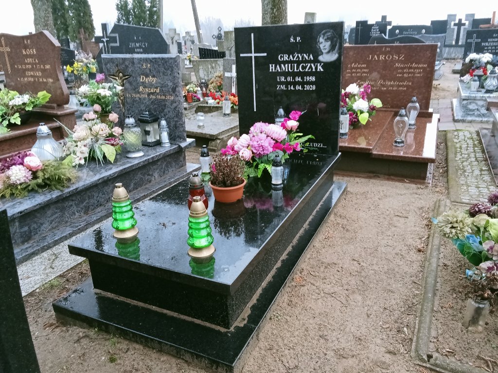 Grób Grażyna Hamulczyk
