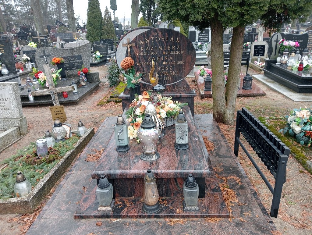 Grób Sabina Antosiak